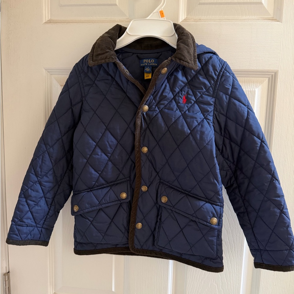 Polo by Ralph Lauren Kids Navy Quilted Puffer Jacket